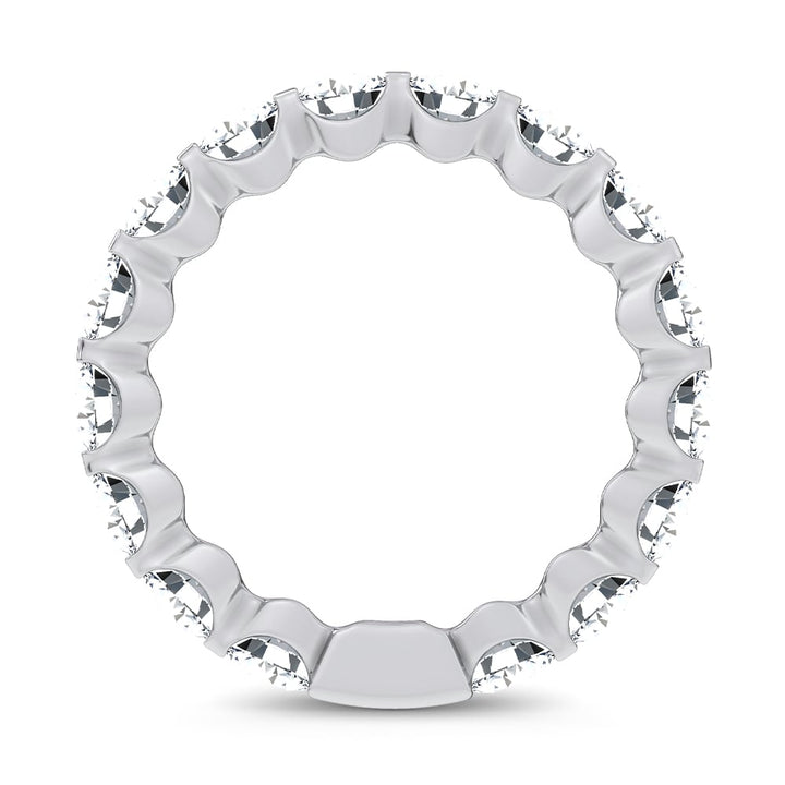 14K 4.00CT LAB DIAMOND ETERNITY BAND