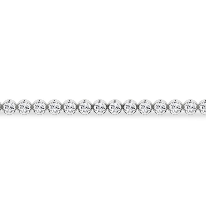 14K 5.00ct Lab Grown Bracelet ( EGL Certified )