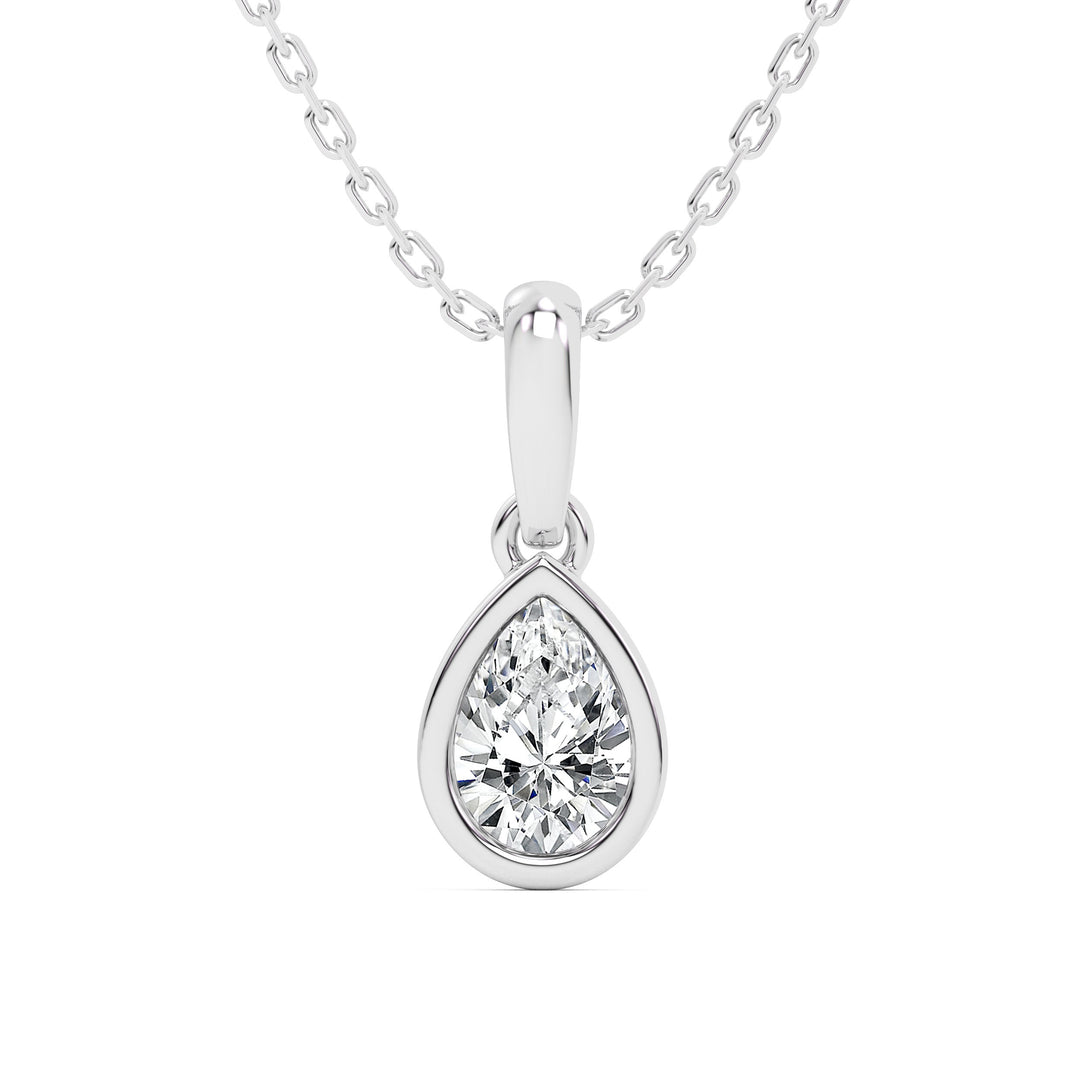 14K 0.50ct Lab Grown Pendant