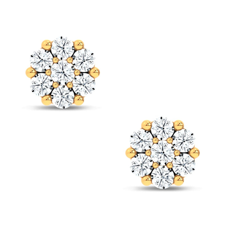 14K 0.69CT Lab Grown DIAMOND EARRING