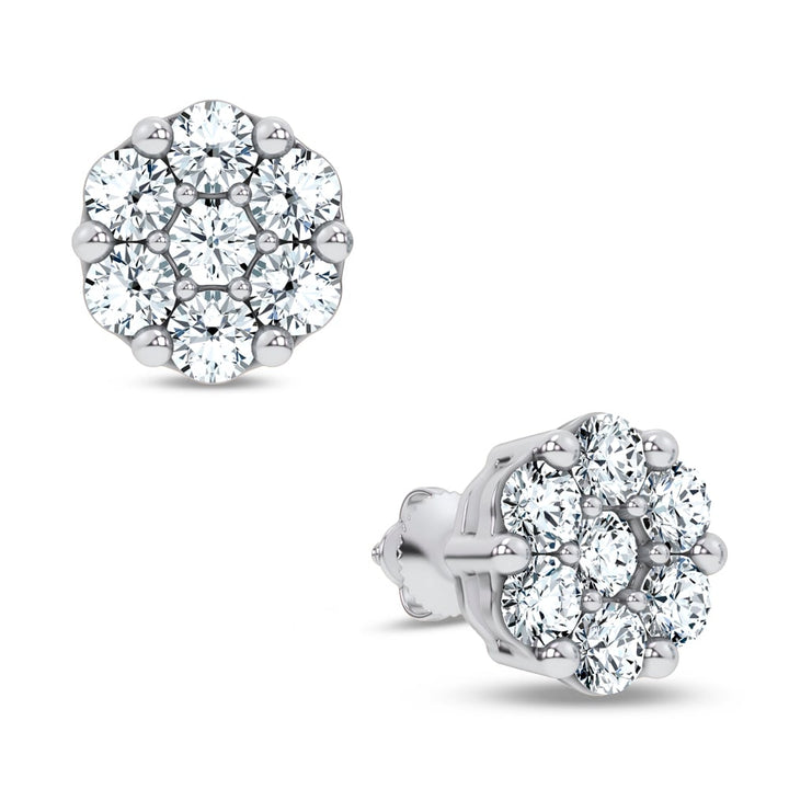 14K 2.00CT Lab Grown DIAMOND EARRING