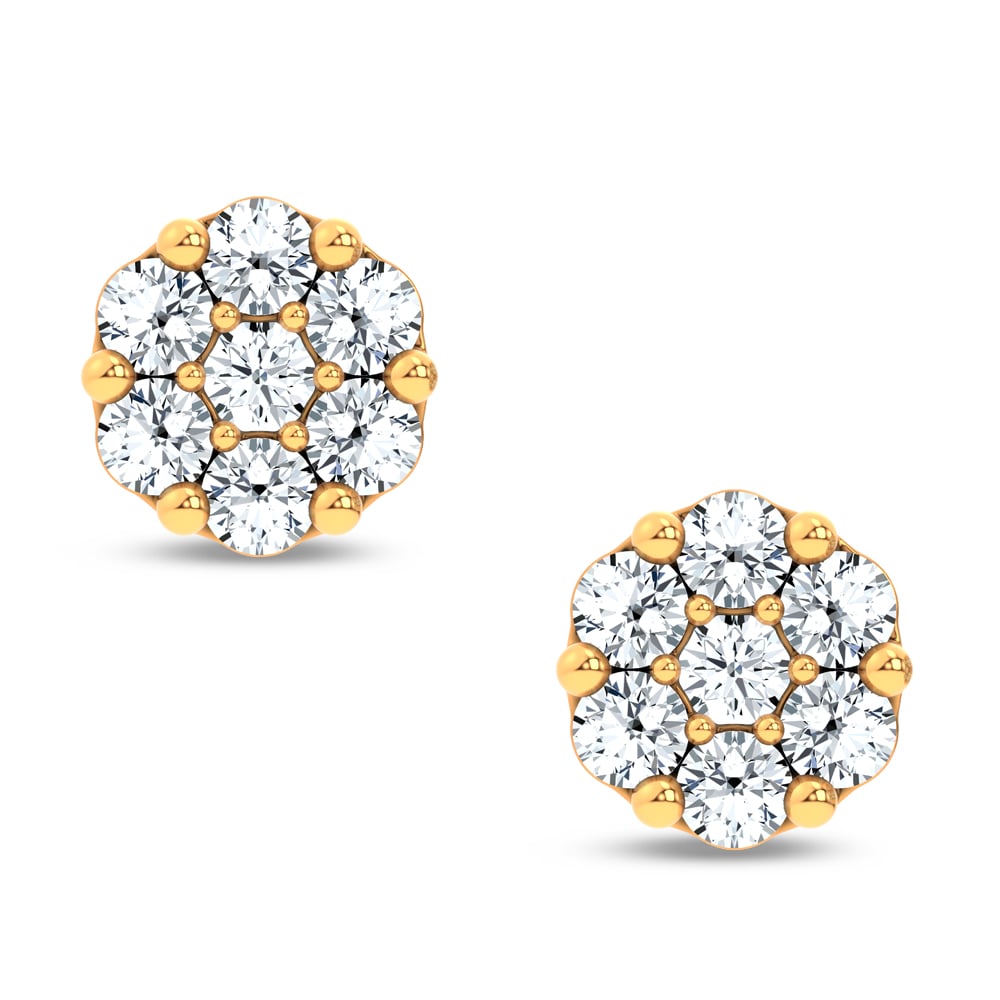 14K 2.00CT Lab Grown DIAMOND EARRING