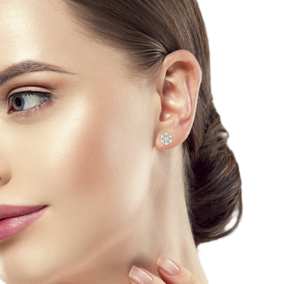 14K 2.00CT Lab Grown DIAMOND EARRING