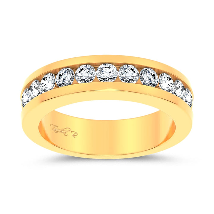 14K 1.00CT DIAMOND MEN'S RING