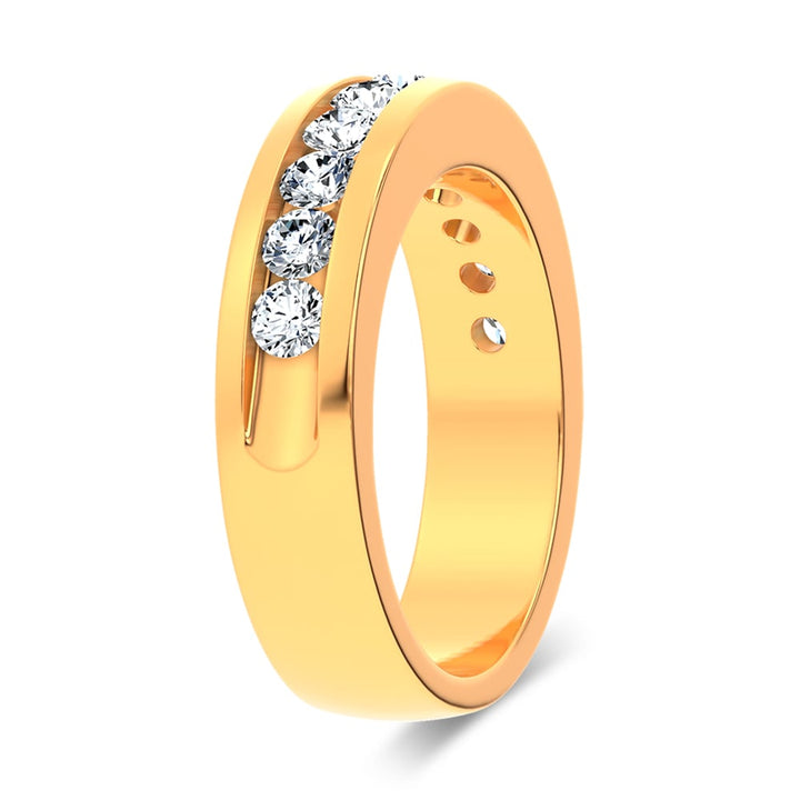 14K 1.00CT DIAMOND MEN'S RING