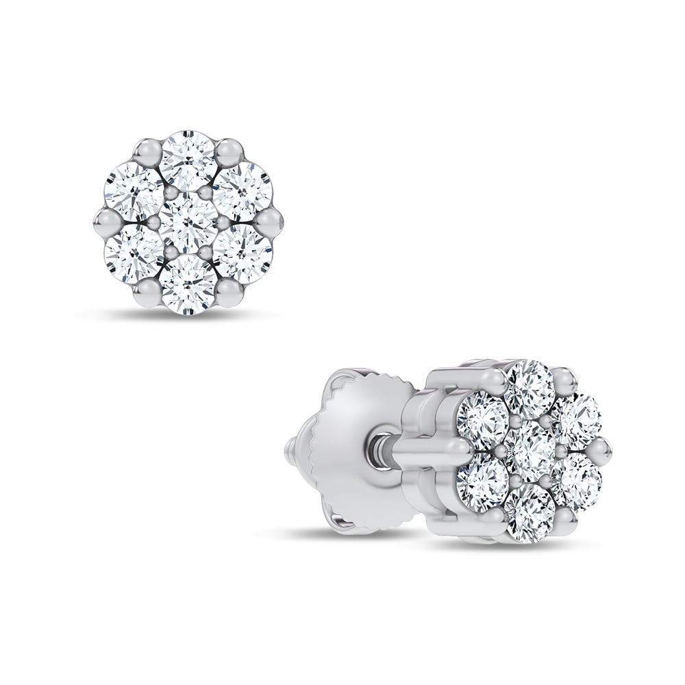 14K 0.25CT DIAMOND EARRING