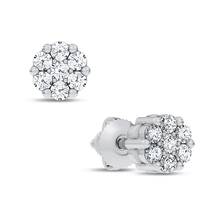 14K 0.25CT DIAMOND EARRING