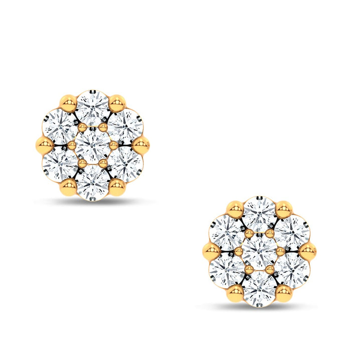 14K 0.25CT DIAMOND EARRING