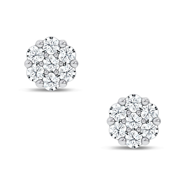 14K 0.15CT  Lab Grown DIAMOND EARRING