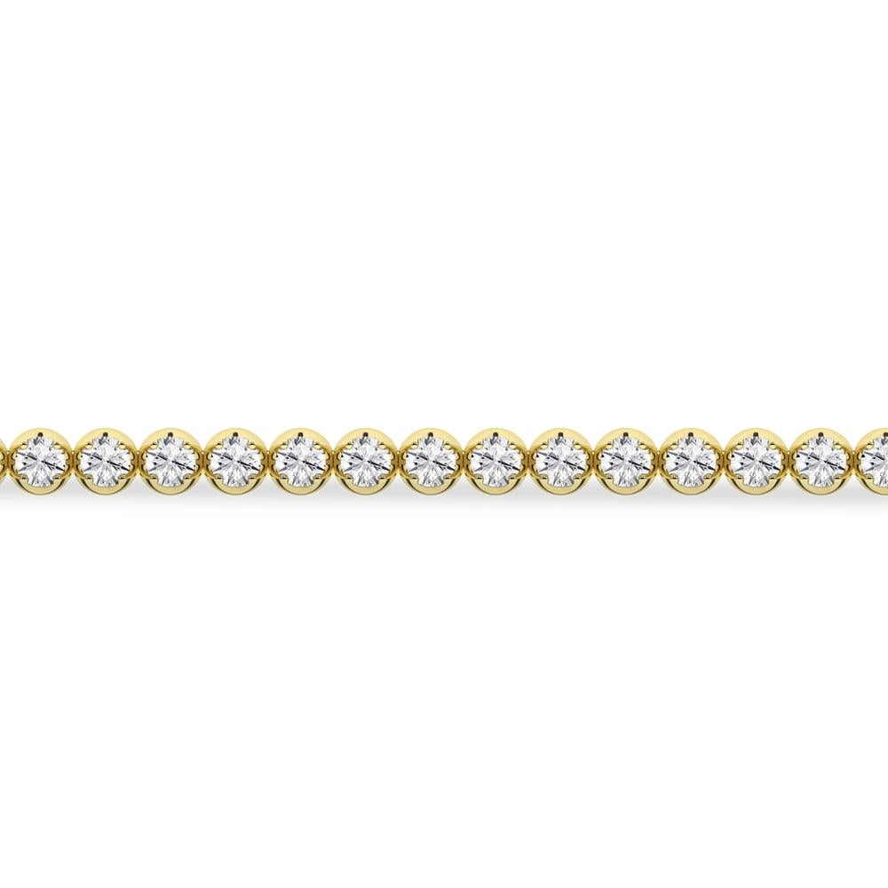 14K 5.00ct Lab Grown Bracelet ( EGL Certified )