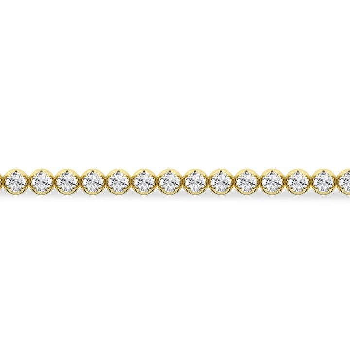 14K 5.00ct Lab Grown Bracelet ( EGL Certified )