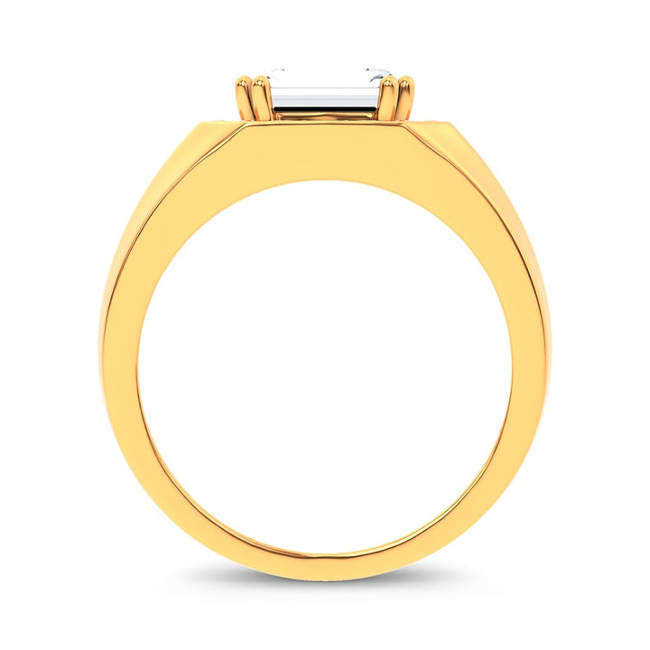 14K 1.98CT Certified Lab Grown Mens Ring
