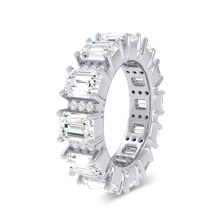 14K 5.00CT Certified Lab Grown Band