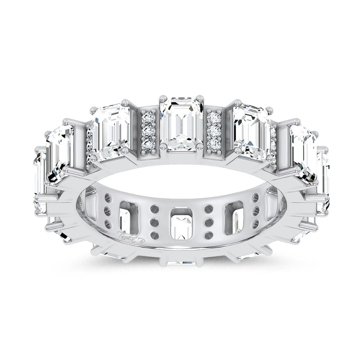 14K 3.17CT Certified Lab Grown Band