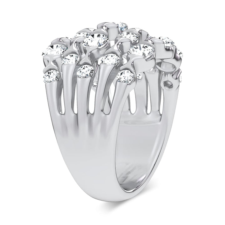 14K 2.50CT DIAMOND FANCY BAND