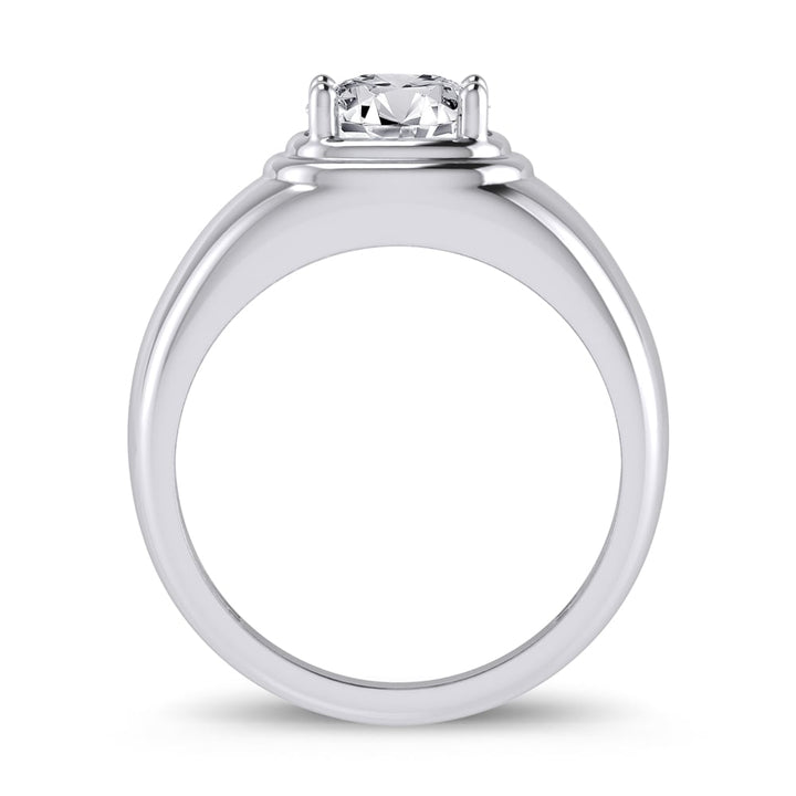 14K 2.00CT Certified Lab Grown Mens Ring