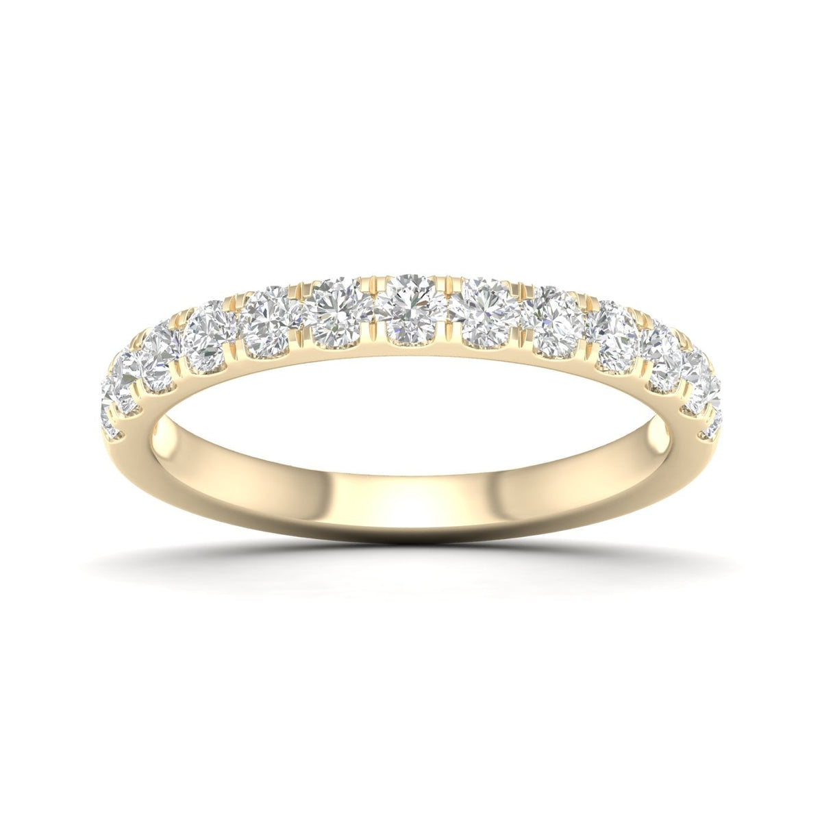 14K 0.50CT Lab Diamond Band