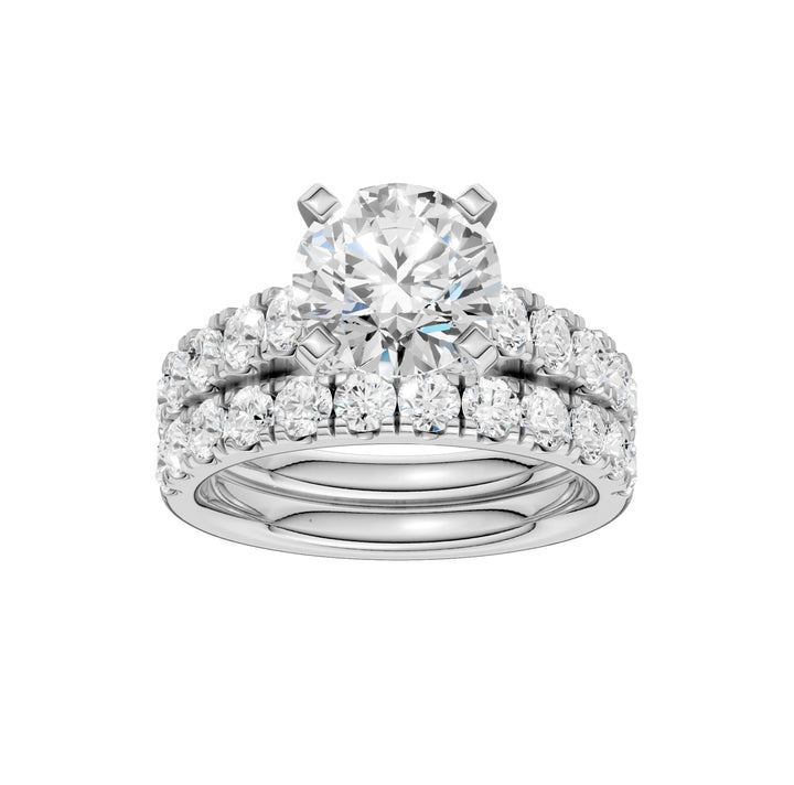 14K 3.50CT Lab Grown Diamond Bridal