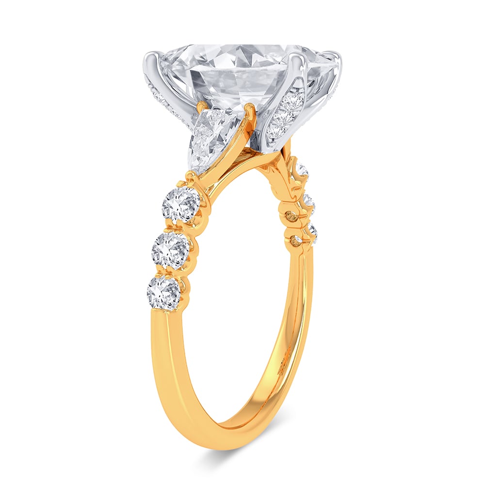 14K 2.79CT Certified Lab Grown Diamond Ring
