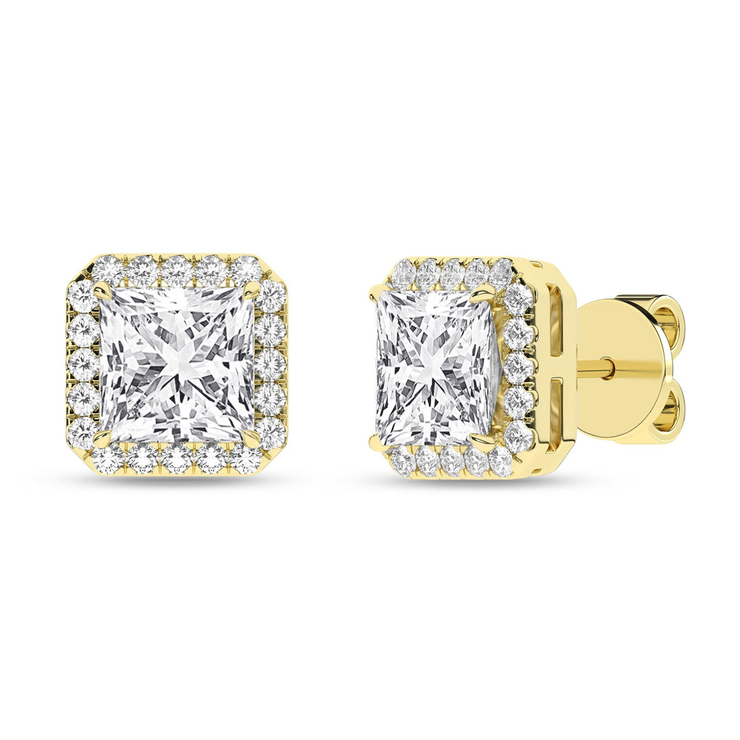14K 2.25ct Certified Lab Grown Diamond Earrings