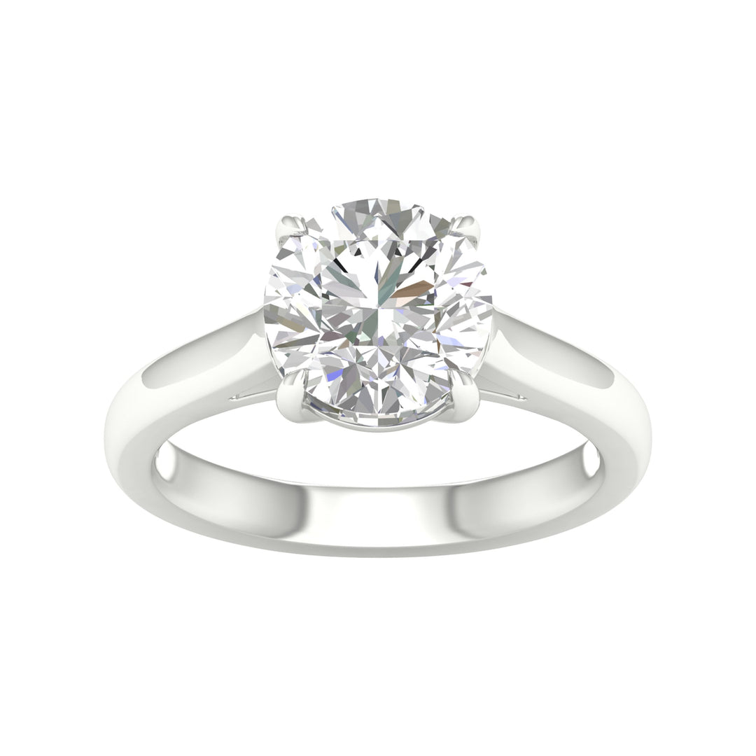 14K 5.00CT Certified Lab Grown Diamond Ring ( IGI Certified )