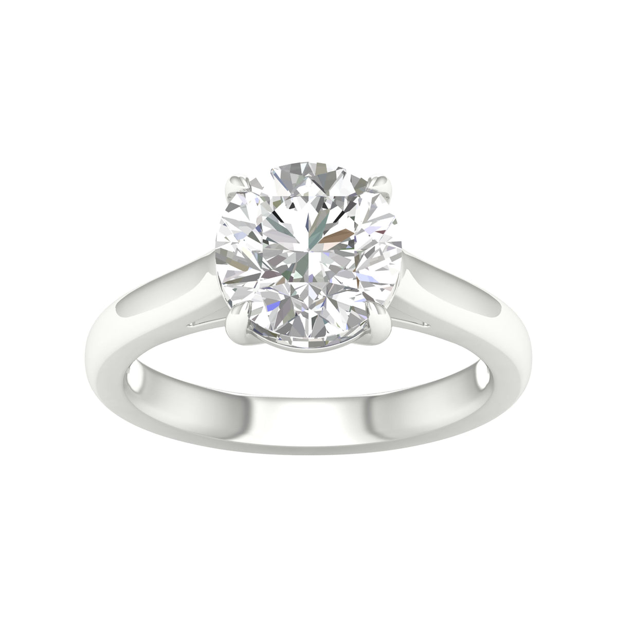 14K 5.00CT Certified Lab Grown Diamond Ring ( IGI Certified )