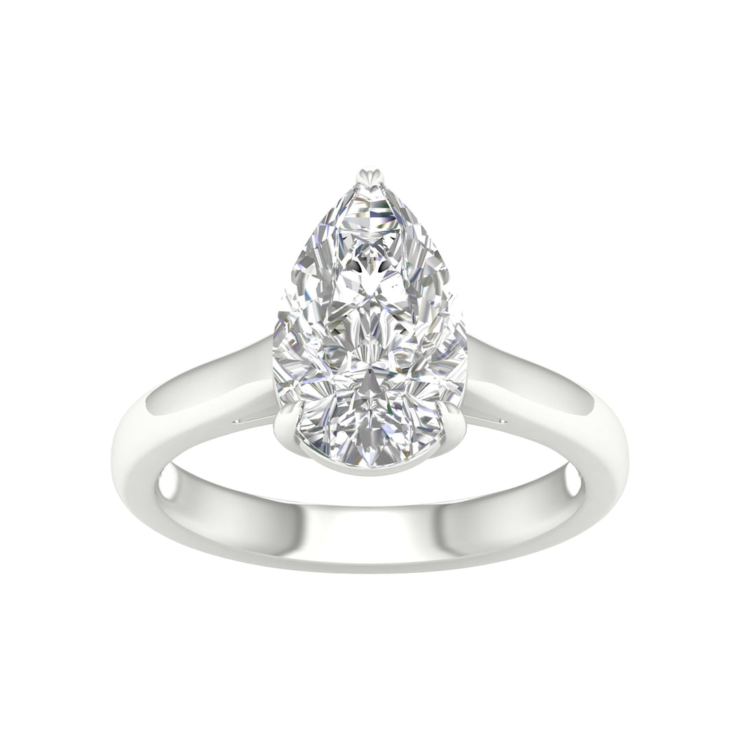 14K 4.00CT Certified Lab Grown Diamond Ring ( IGI Certified )