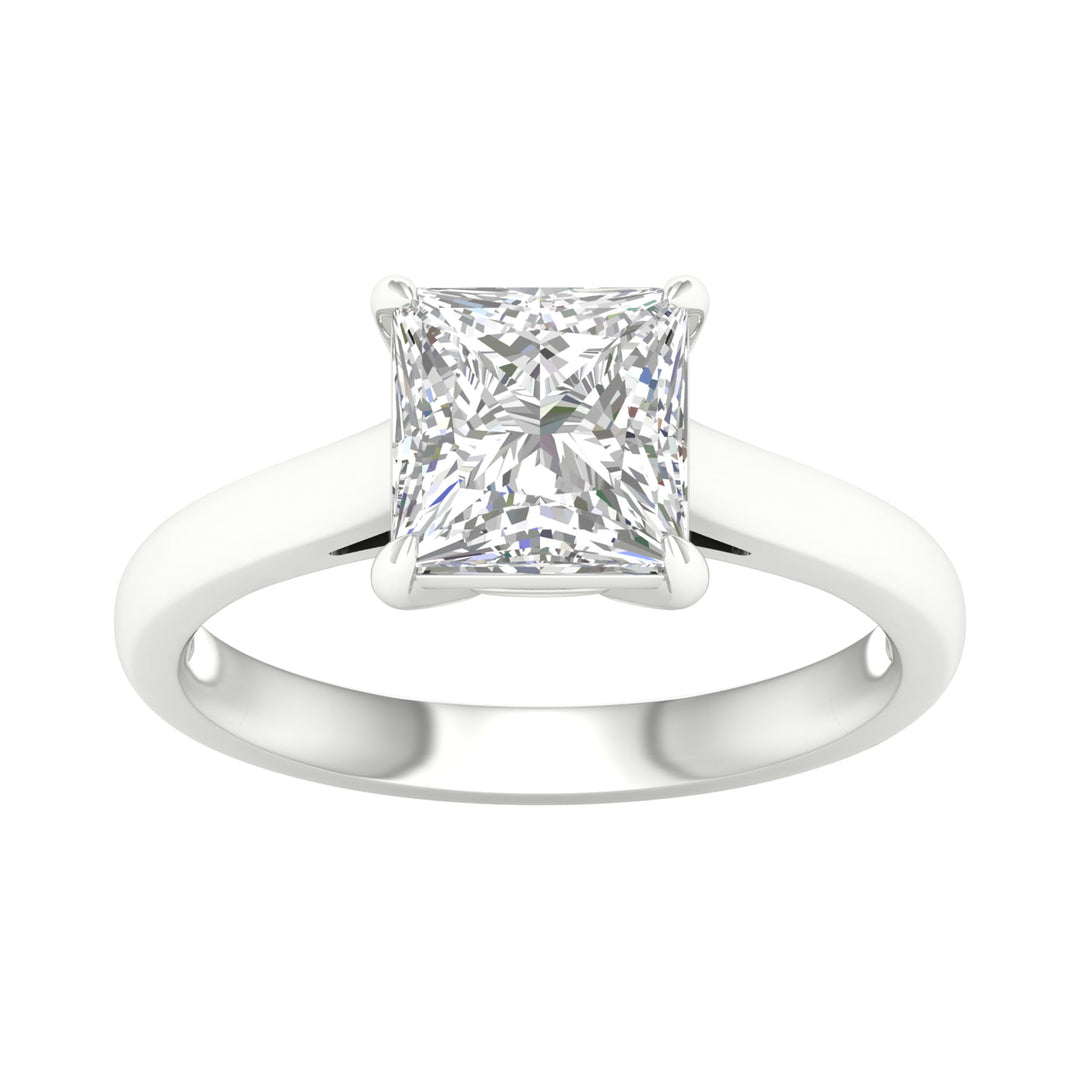 14K 4.00CT  Certified Lab Grown Diamond Ring ( IGI Certified )