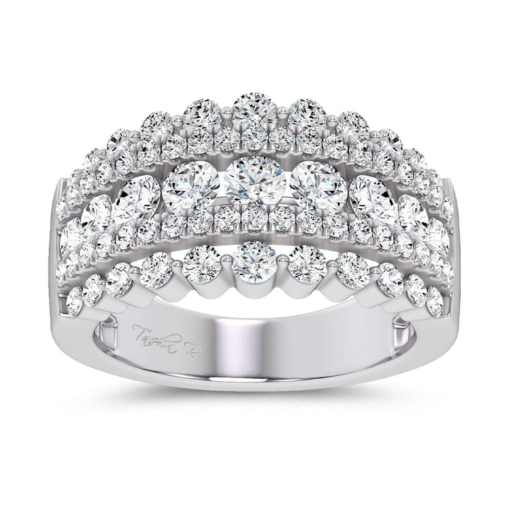 14K 2.00CT Lab Grown Ladies Band