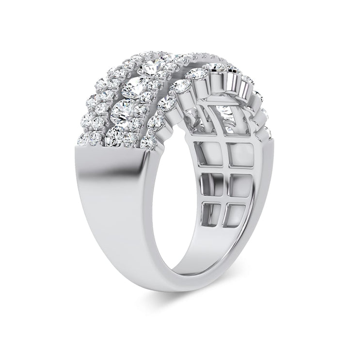 14K 2.00CT Lab Grown Ladies Band