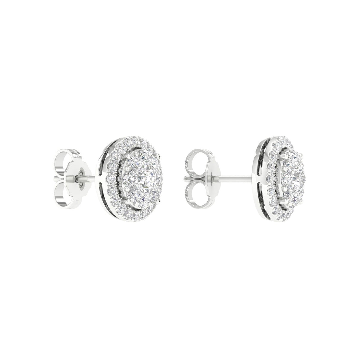 14K 1.00CT Lab Grown Earrings