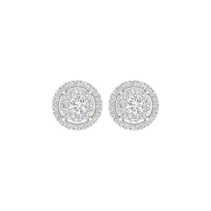 14K 1.00CT Lab Grown Earrings
