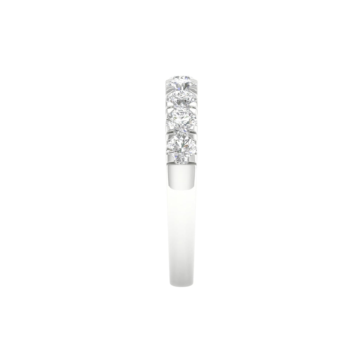 14K 1.00CT Certified Lab Grown Diamond Band