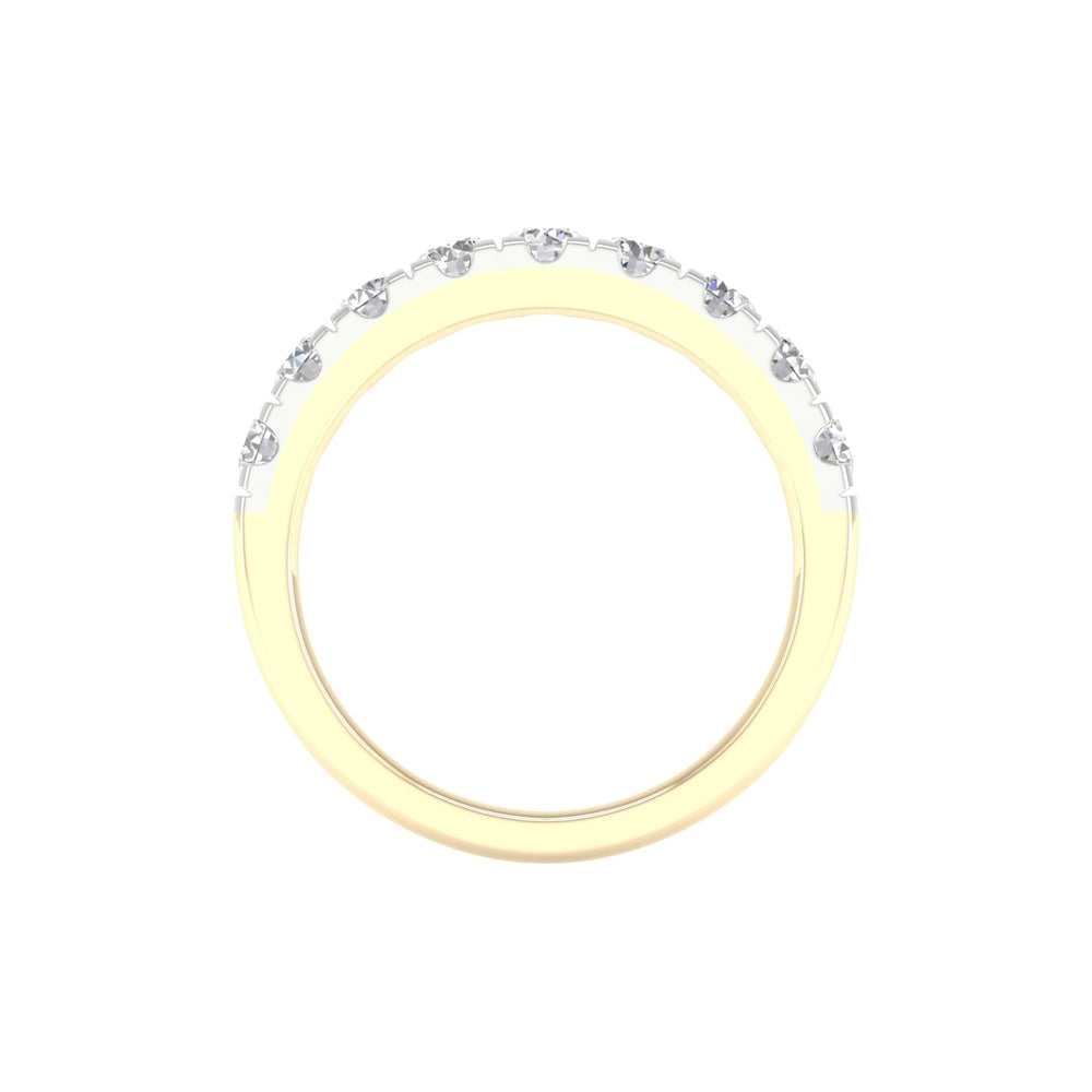 14K 1.00CT Certified Lab Grown Diamond Band