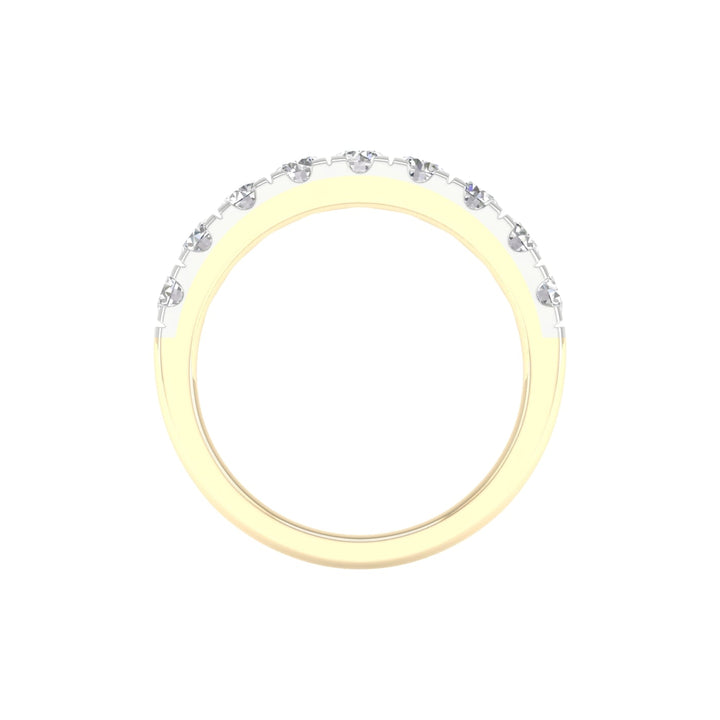 14K 1.00CT Certified Lab Grown Diamond Band