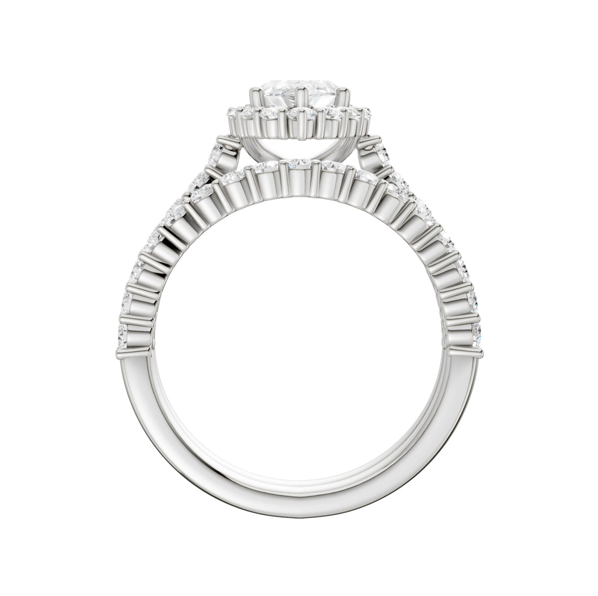 14K 2.00CT DIAMOND BRIDAL SET