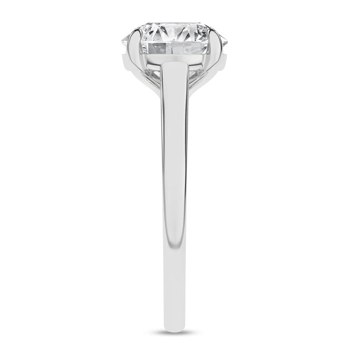10K 1.00CT Certified Lab Grown Diamond Ring
