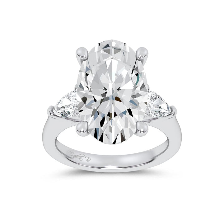 14K 7.80CT Certified Lab Grown Engagement Ring