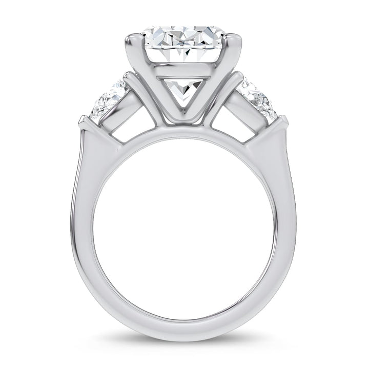 14K 7.80CT Certified Lab Grown Engagement Ring