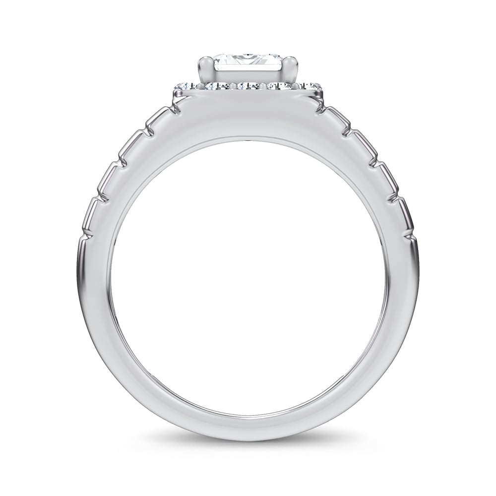 14K 2.60CT Certified Lab Grown Mens Ring