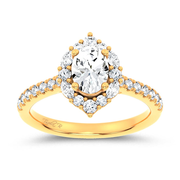 14K 1.40CT Certified Lab Grown DIAMOND RING
