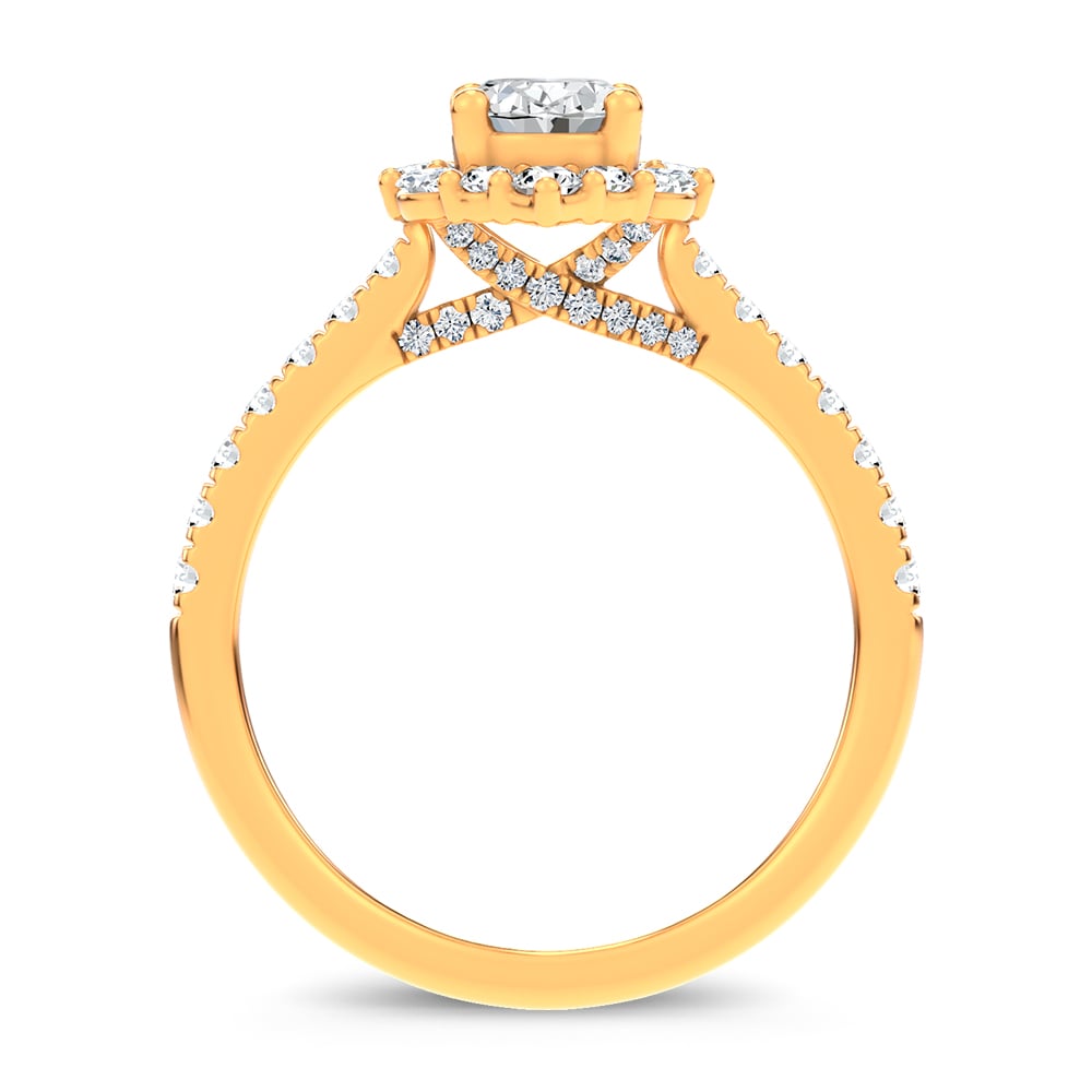 14K 1.40CT Certified Lab Grown DIAMOND RING
