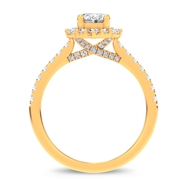 14K 1.40CT Certified Lab Grown DIAMOND RING