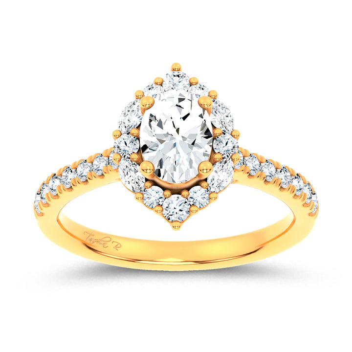 14K 1.40CT Certified Lab Grown DIAMOND RING