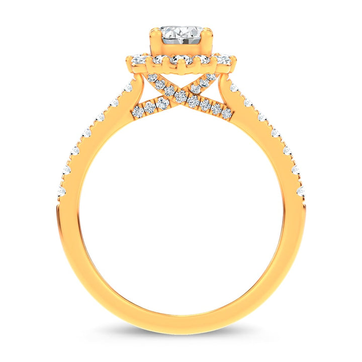 14K 1.40CT Certified Lab Grown DIAMOND RING
