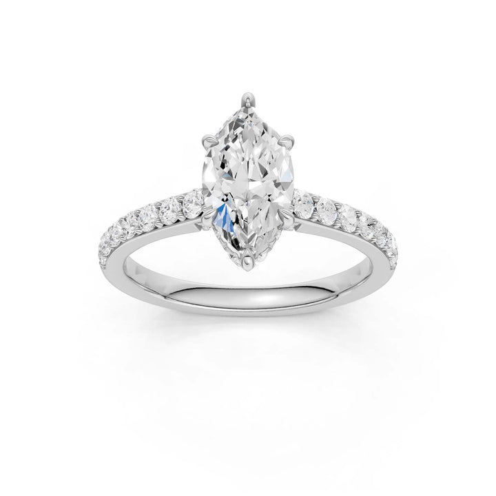 14K 1.50CT Lab Grown Diamond Engagement Ring
