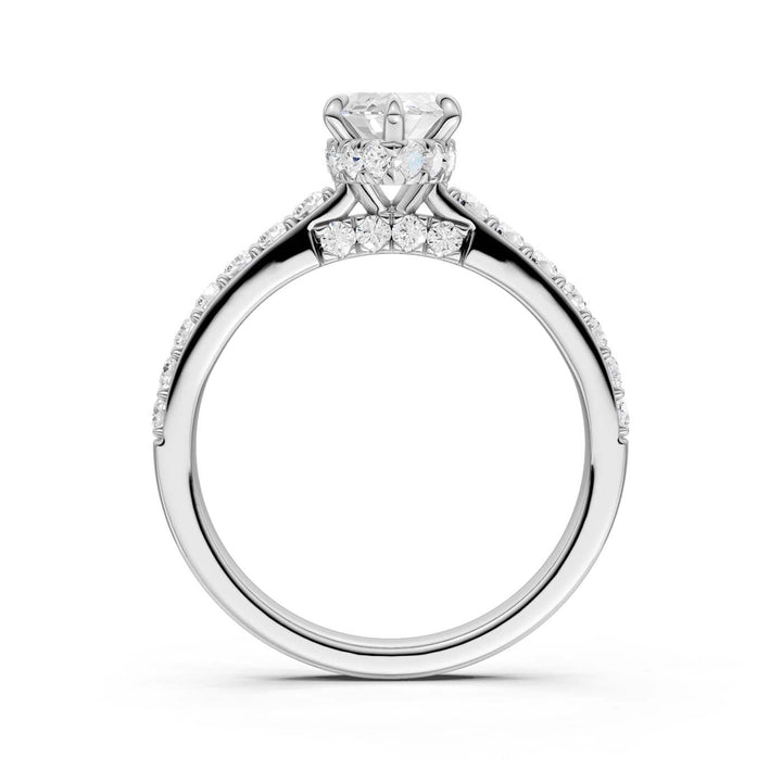 14K 1.50CT Lab Grown Diamond Engagement Ring