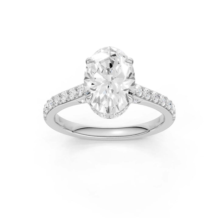 14K 2.50CT Lab Grown Diamond Engagement Ring