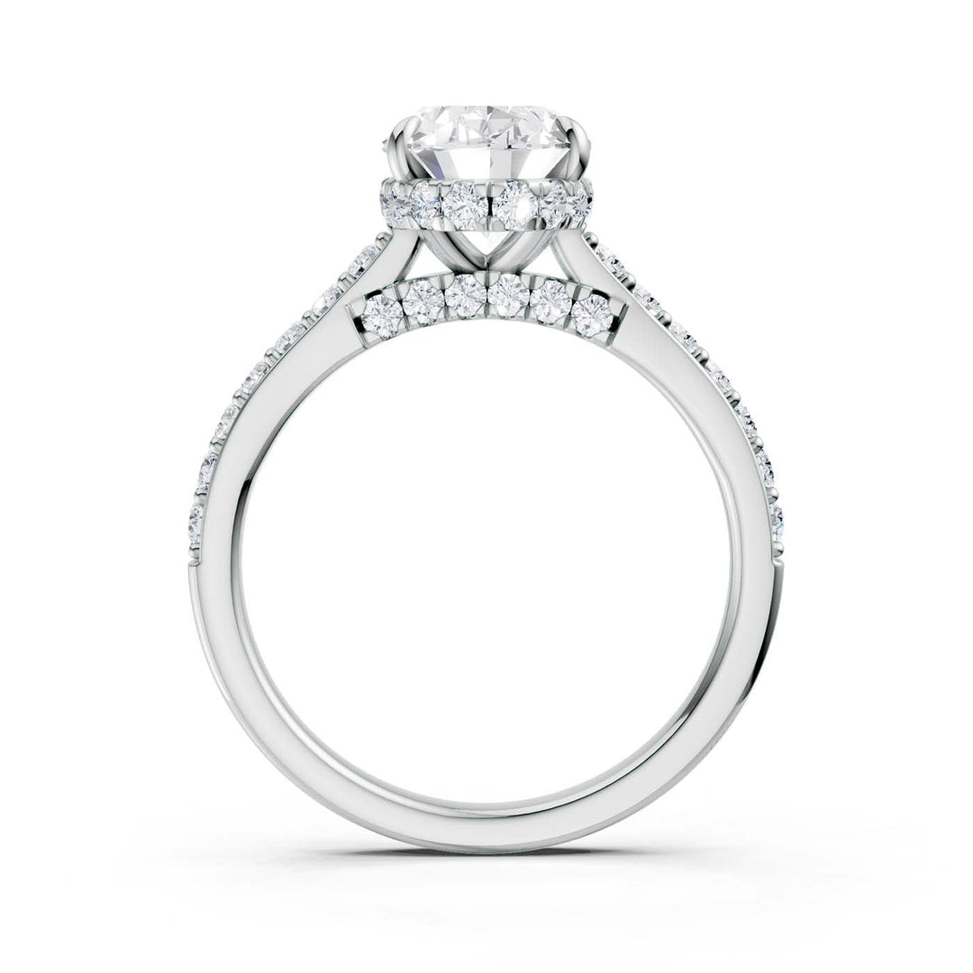 14K 2.50CT Lab Grown Diamond Engagement Ring