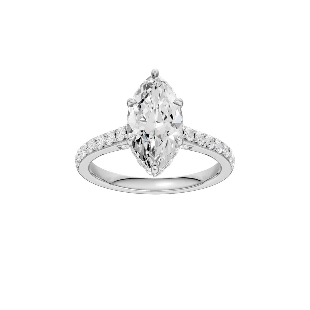 14K 2.50CT Lab Grown Diamond Engagement Ring